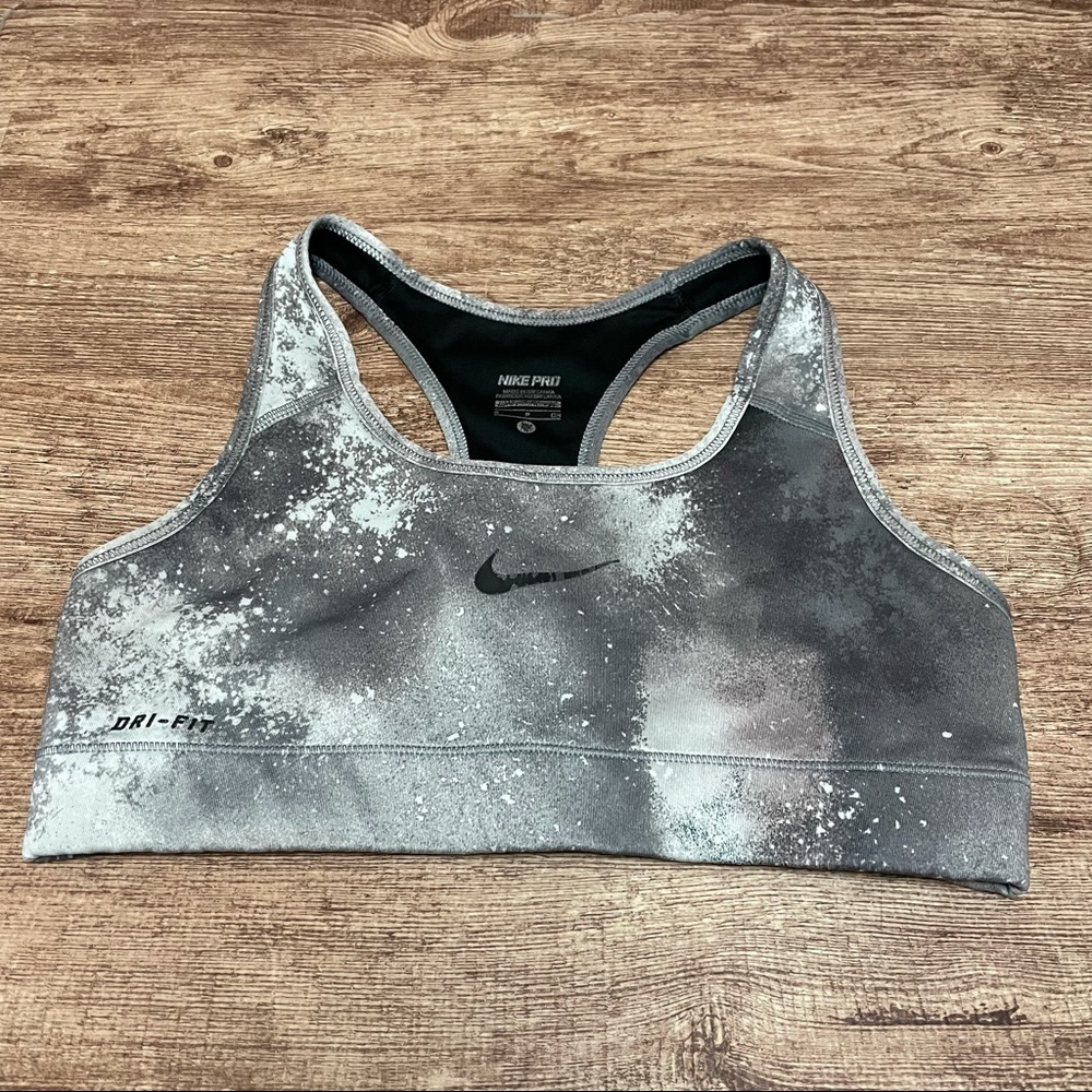 SOLD: Nike Pro Razorback Galaxy Print Sports Bra